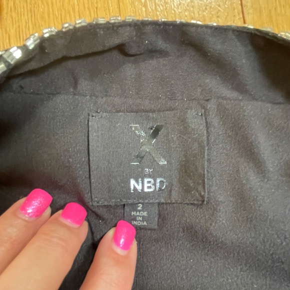 Women’s X by NBD Bethany Festive Sequin Mini Skirt - Picture 6 of 11